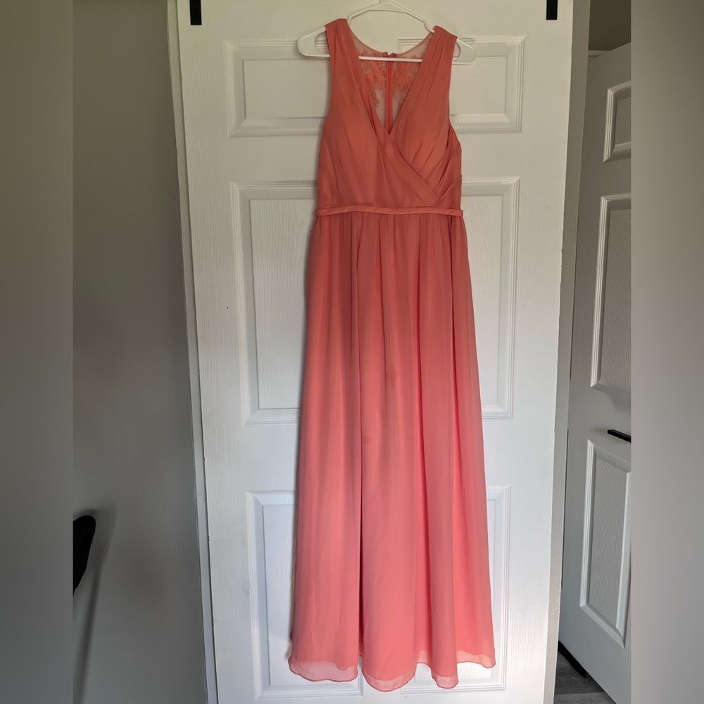 NWT Azazie “Jessa” bridesmaid dress IN SUNSET SIZE A10